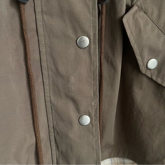 Steven Alan Hooded Front Zip Rain Coat Jacket - Picture 7 of 7